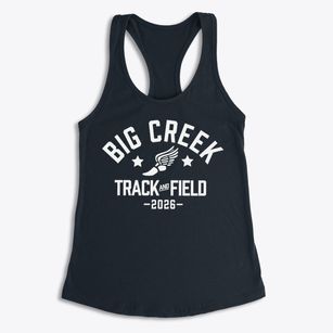 Big Creek Track and Field Women's Racerback Tank