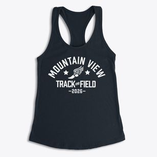 Mountain View Elementary School Track and Field Women's Racerback Tank