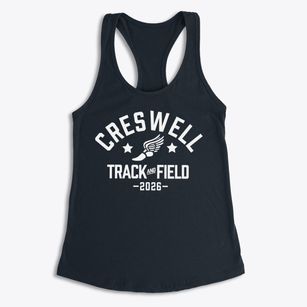 Creswell Elementary School Track and Field Women's Racerback Tank