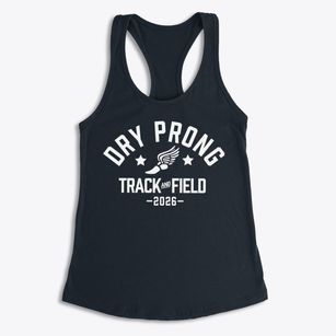 Dry Prong Junior High School Track and Field Women's Racerback Tank
