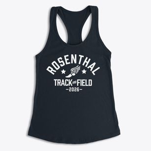 Rosenthal Elementary School Track and Field Women's Racerback Tank