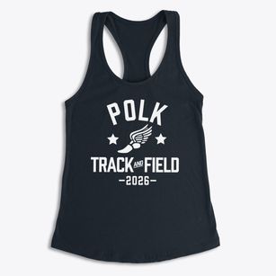 Polk Elementary School Track and Field Women's Racerback Tank