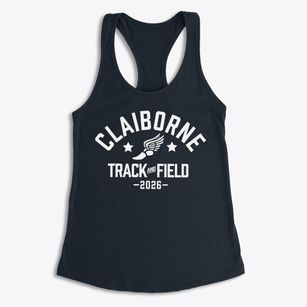 Claiborne Christian School Track and Field Women's Racerback Tank