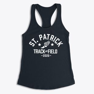 Saint Patrick School Track and Field Women's Racerback Tank