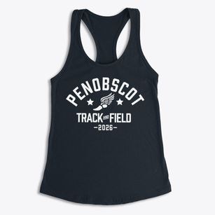Penobscot Christian School Track and Field Women's Racerback Tank