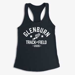 Glenburn Elementary School Track and Field Women's Racerback Tank