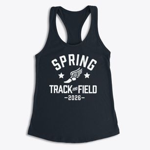 Spring Bilingual Montessori Academy Track and Field Women's Racerback Tank