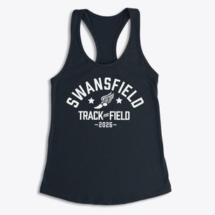 Swansfield Elementary School Track and Field Women's Racerback Tank