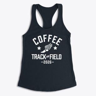 Coffee High School Track and Field Women's Racerback Tank