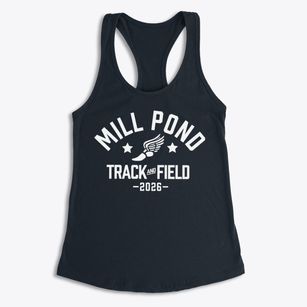 Mill Pond School Track and Field Women's Racerback Tank