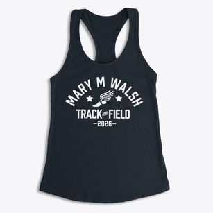 Mary M Walsh Elementary School Track and Field Women's Racerback Tank