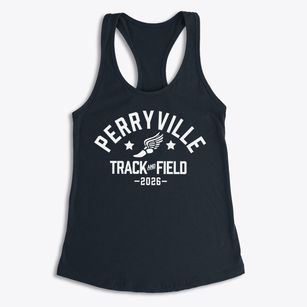 Perryville Elementary School Track and Field Women's Racerback Tank