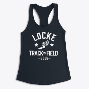 Locke Middle School Track and Field Women's Racerback Tank