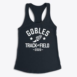 Gobles High School Track and Field Women's Racerback Tank
