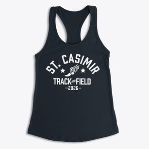 Saint Casimir School Track and Field Women's Racerback Tank