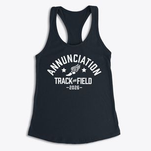 Annunciation Parish Track and Field Women's Racerback Tank