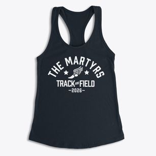 The Martyrs Of Uganda Catholic Academy Track and Field Women's Racerback Tank