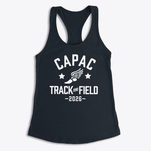 Capac Middle School Track and Field Women's Racerback Tank