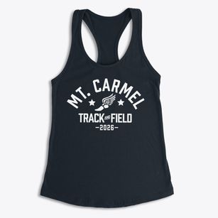 Our Lady Of Mount Carmel High School Track and Field Women's Racerback Tank