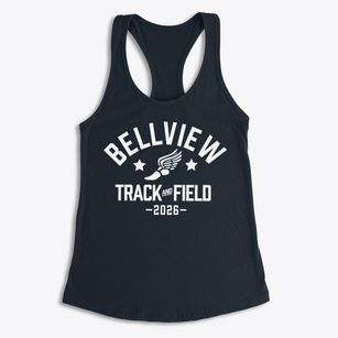 Bellview Elementary School Track and Field Women's Racerback Tank