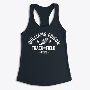 Williams Edison Elementary School Track and Field Women's Racerback Tank