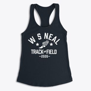 W S Neal Middle School Track and Field Women's Racerback Tank