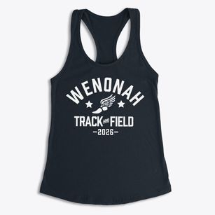 Wenonah Primary School Track and Field Women's Racerback Tank