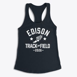 Thomas Edison High School Track and Field Women's Racerback Tank