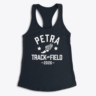Petra Lutheran School Track and Field Women's Racerback Tank