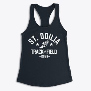 Saint Odilia Catholic School Track and Field Women's Racerback Tank