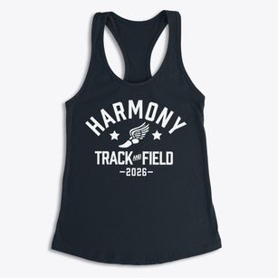 Harmony Kindergarten Center Track and Field Women's Racerback Tank