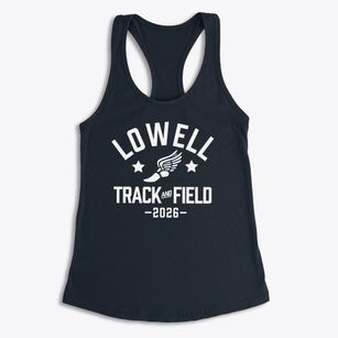 Lowell Elementary School Track and Field Women's Racerback Tank