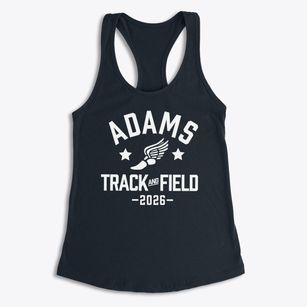 Adams Elementary School Track and Field Women's Racerback Tank