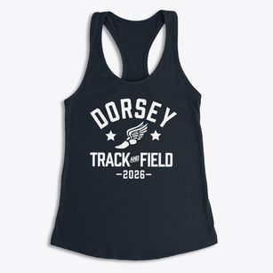 Dorsey Elementary School Track and Field Women's Racerback Tank