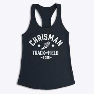 William Chrisman High School Track and Field Women's Racerback Tank
