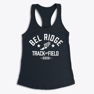 Bel Ridge Elementary School Track and Field Women's Racerback Tank