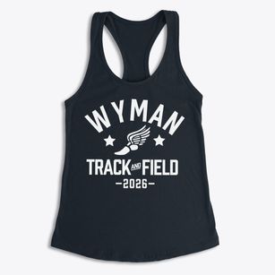 Wyman Elementary School Track and Field Women's Racerback Tank