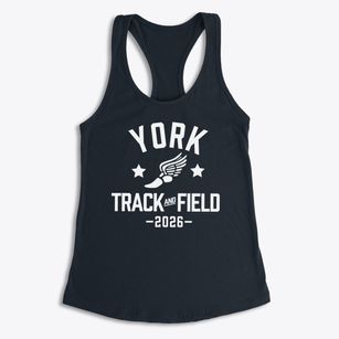 York High School Track and Field Women's Racerback Tank