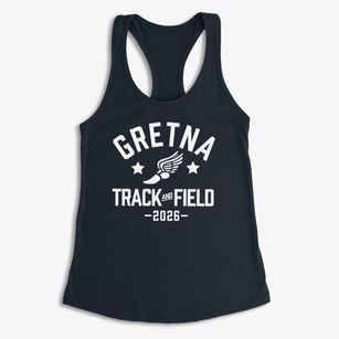 Gretna Middle School Track and Field Women's Racerback Tank