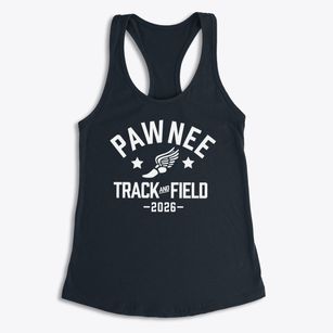 Pawnee Elementary School Track and Field Women's Racerback Tank