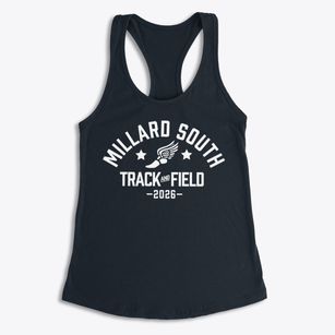 Millard South High School Track and Field Women's Racerback Tank