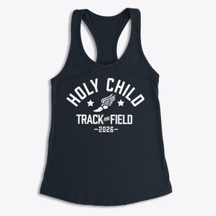 Holy Child Kindergarten Track and Field Women's Racerback Tank