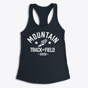 Mountain Shadows School Track and Field Women's Racerback Tank