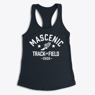 Mascenic Regional High School Track and Field Women's Racerback Tank