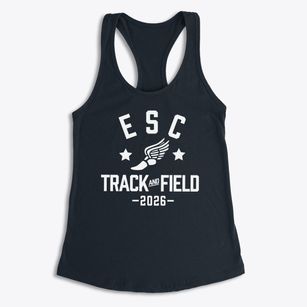 E S C School At Kingston Track and Field Women's Racerback Tank