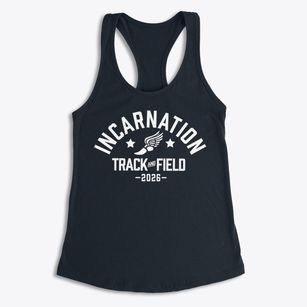 Incarnation School Track and Field Women's Racerback Tank
