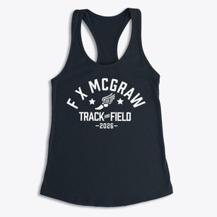F X Mcgraw Elementary School Track and Field Women's Racerback Tank