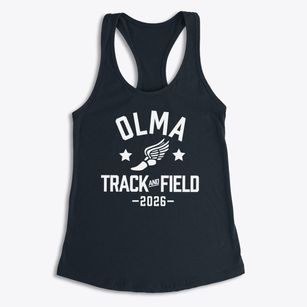 Our Lady Of Mercy Academy Track and Field Women's Racerback Tank