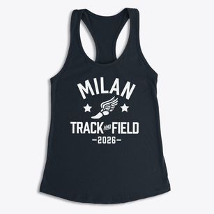 Milan Elementary School Track and Field Women's Racerback Tank
