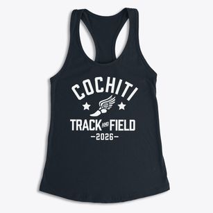 Cochiti Elementary School Track and Field Women's Racerback Tank